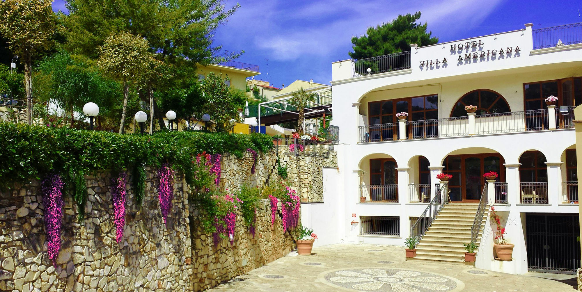 Park Hotel Villa Americana Rodi Garganico Exterior foto